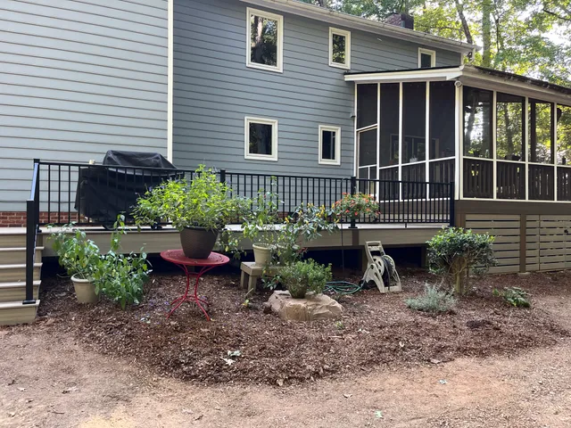Our Work project in Holly Springs NC by Mission Decks & Design