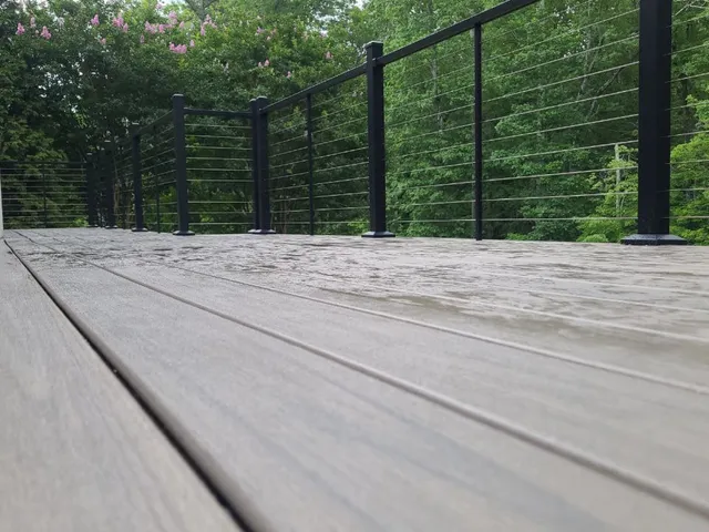 Our Work project in Holly Springs NC by Mission Decks & Design