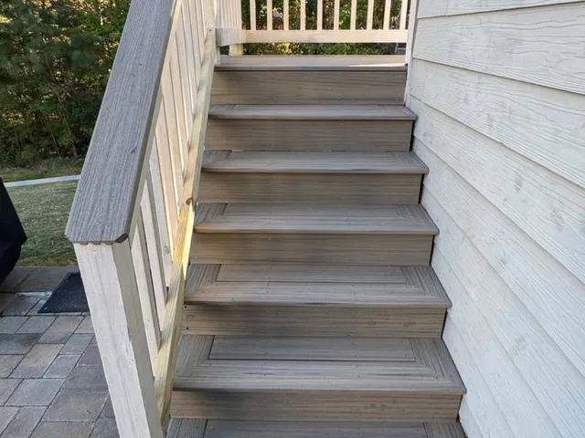 Our Work project in Holly Springs NC by Mission Decks & Design