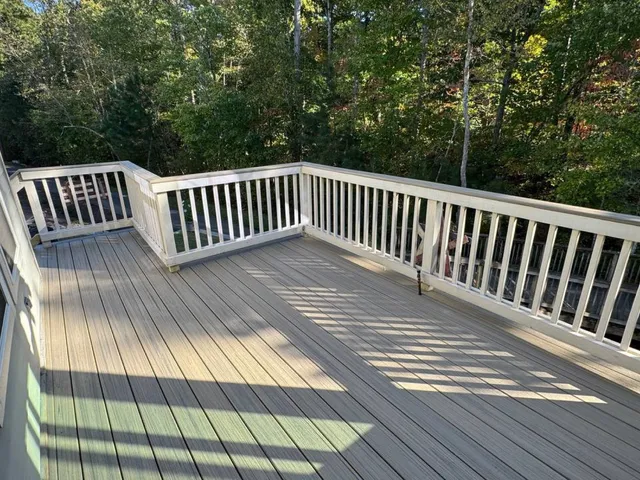 Our Work project in Holly Springs NC by Mission Decks & Design