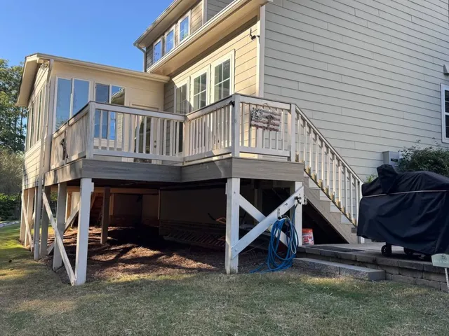 Our Work project in Holly Springs NC by Mission Decks & Design